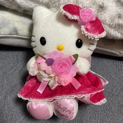 手渡し 電報 キティ キティちゃん ぬいぐるみ
