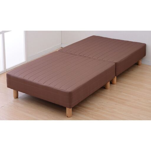 未開封品　YAMAZEN　脚付きマットレス　分割タイプ　YBAM2-97195　定価26290円　シングル　ダークブラウン　DBR　山善　　■近隣配送無料 買取GO‼　栄和店