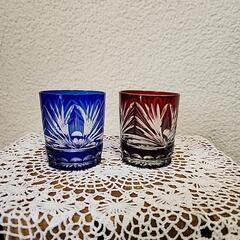 【新品】切子ガラスコップ