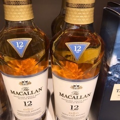 マッカランシングルモルト12年 350ml 2本 未開封の画像