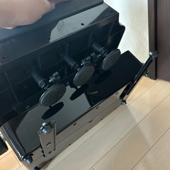 ピアノ　３本ペダル付き足台の画像