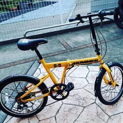 HUMMER折りたたみ自転車綺麗