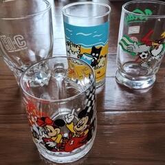 【未使用】昭和レトロ　レア　グラス　四個セット