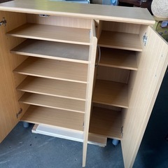 訳あり　下駄箱　(ダボにサビ　天板浮き　横面ハゲ)の画像