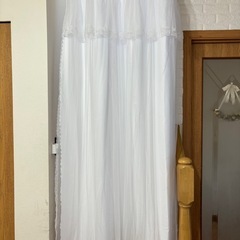 二重レースカーテンの画像