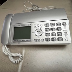 電話　子機1台とfax機能付きの画像
