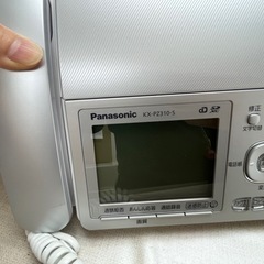 電話　子機1台とfax機能付きの画像