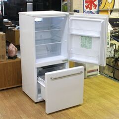冷蔵庫 2ドア 157L 2018年製 良品計画 MJ-R16A-2 ホワイト 100Lクラス MUJI 無印良品 札幌市 清田区 平岡の画像