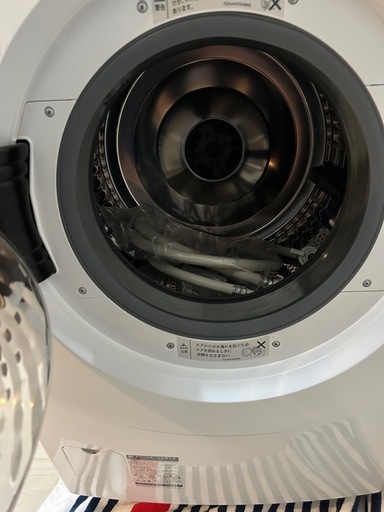 シャープ10キロドラム式洗濯機