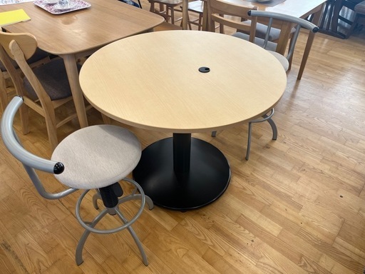 N705★oliver製★ダイニング３点セット★ダイニングテーブル★幅900mm