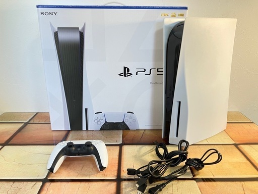 PS5 付属品揃ってます