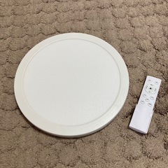 ほぼ未使用 LEDシーリングライト 6〜8畳用