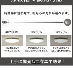 ニトリ　LEDシーリングライト6畳用の画像