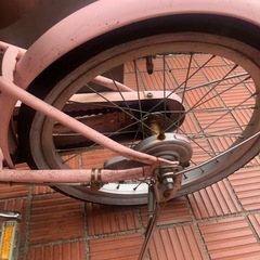 18インチ女の子自転車の画像