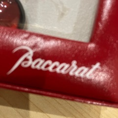 バカラハートネックレスの画像