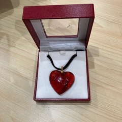 バカラハートネックレスの画像