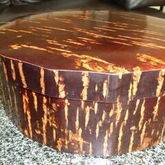 角館樺細工　茶器の画像