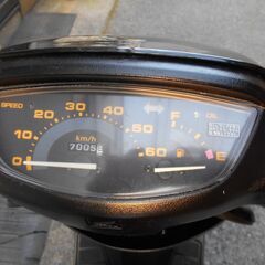 スーパーディオ　2スト　AF27　Dio　スピード抜群　バッテリー新品　サイドスタンド付の画像