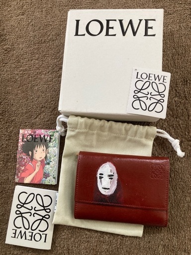 本物 ロエベとジブリのコラボの財布 世界に一つしかない逸品