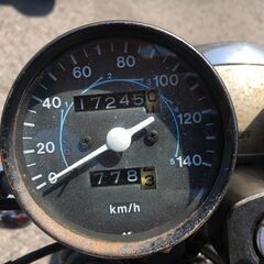福山市 瀬戸町 ホンダ CD250U MA02 カフェ仕様 実働 書類付き 吹け上がり良好 K&H ダブルシート レストア カスタムベースにもの画像