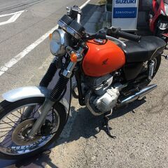 福山市 瀬戸町 ホンダ CD250U MA02 カフェ仕様 実働 書類付き 吹け上がり良好 K&H ダブルシート レストア カスタムベースにもの画像