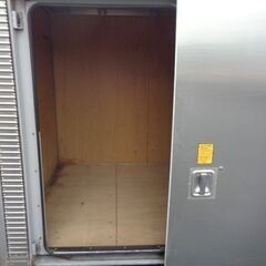 トラックコンテナ 箱 3200x1880x2020 横扉付 アルミバン 冷凍冷蔵 保冷 倉庫 物置 ガレージ コンテナハウス 愛媛よりの画像