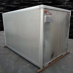 トラックコンテナ 箱 3200x1880x2020 横扉付 アルミバン 冷凍冷蔵 保冷 倉庫 物置 ガレージ コンテナハウス 愛媛よりの画像