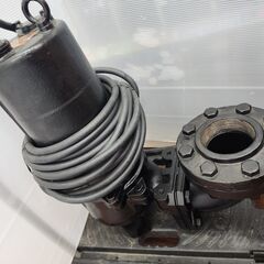 【引取限定】ツルミ　440V水中ポンプ　80U23.7-62【安佐北店】【未使用長期保管品】価格変更しました！の画像