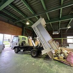 【ドライバー兼現場作業】ドライバー半分、現場積み込み半分！