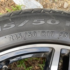 🉐期間限定値下🉐17inchダンロップアルミ＆ピレリタイヤの画像