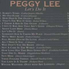PEGGY LEE「Let's do it」（CD）の画像