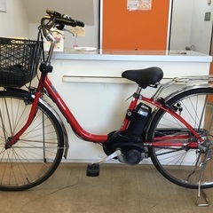整備・美品＞パナソニック・26インチ電動アシスト自転車・内装3段変速