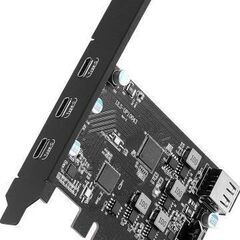 Sinefine PCI-E - USB 3.2 拡張カード 3...