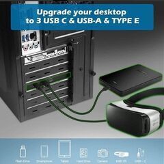 Sinefine PCI-E - USB 3.2 拡張カード 3.2 Gen2の画像