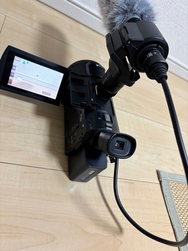 SONYデジカメ FDR-AX55 専用マイク付き