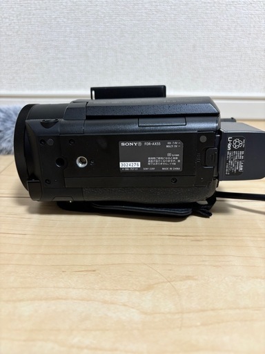 SONYデジカメ FDR-AX55 専用マイク付き