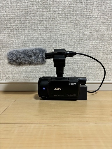 SONYデジカメ FDR-AX55 専用マイク付き