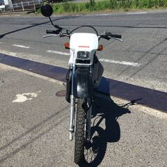 福山市 瀬戸町 ホンダ CRM50 AD13 後期 実働 書類付き 吹け上がり良好 林道 モトクロス エンデューロ レストア カスタムベースにもの画像