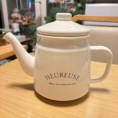 【お譲り先決定です】ホーロー ケトル 新品未使用品