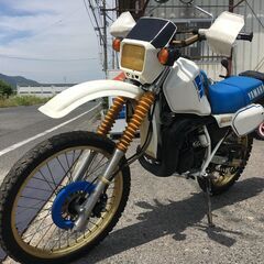 福山市 瀬戸町 ヤマハ DT200R 37F 実働 書類付き YPVS 吹け上がり良好 林道 モトクロス エンデューロ レストア カスタムベースにもの画像