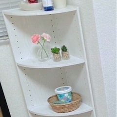 【現在取引中】三角コーナーカラーボックス