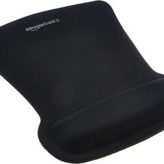 Amazonベーシック マウスパッド ジェル ハンドレスト付き ...