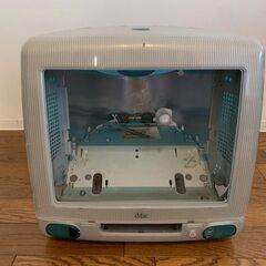 初代iMac　ボンダイブルー　フォルムが大好きで引退後もスクリー...