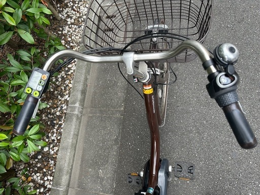 東京23区配達無料　新基準　ヤマハ　パスナチュラ　8.7Ah リチウム 電動自転車 中古 1729