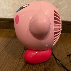 星のカービィ　卓上扇風機の画像