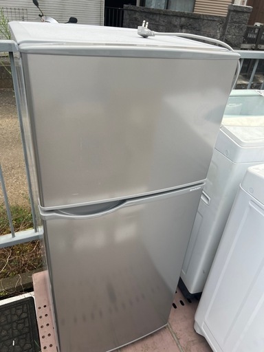 SHARP シャープ　2ドアノンフロン冷凍冷蔵庫　118L　SJ-H12D-S 2018年製