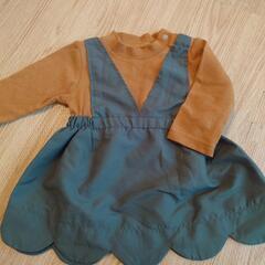 美品　70cm 女の子　洋服＆コートセットの画像