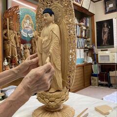 仏像彫刻教室の画像
