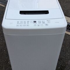 【RKGSE-194】特価！アイリスオーヤマ/4.5kg洗濯機/IAW-T451/中古/2022年製/当社より近隣無料配達OK！
