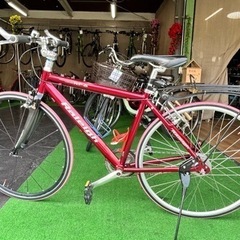 No.199 クロスバイクRALEIGHラーレーＲＦ８　インター８　（内装８段）460フレーム整備済み